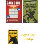 İş Bankası Kültür Yayınları Sudoku 1: Dünyanın En Sevilen Bulmacası + Dünyanın Merkezine Yolculuk + Siyah Inci Hediye
