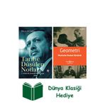 İş Bankası Kültür Yayınları Tarihe Düşülen Notlar + Geometri + Dünya Klasiği Hediye