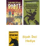 İş Bankası Kültür Yayınları Timaş Ilk Genç Kurtarıcım Bir Robot Mu ? + Dünyanın Merkezine Yolculuk + Siyah Inci Hediye