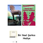 İş Bankası Kültür Yayınları Troya Savaş Öyküleri + Tuhaf Bir Yılbaşı Öyküsü + Bir Noel Şarkısı