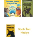 İş Bankası Kültür Yayınları Yaramaz Sırma ile Ayıcıklar + Dünyanın Merkezine Yolculuk + Siyah Inci Hediye