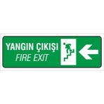 Iş Güvenliği Uyarı Levhası 12X34 Cm. (Fd-1234-013)