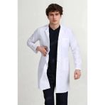 İş Konsept Gömlek Yaka Erkek Doktor, Laboratuvar,hemşire, Teknisyen,eczacı,öğretmen Staj Önlüğü - Beyaz - 44