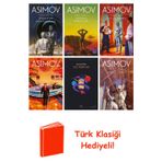 Isaac Asimov 6 Kitap Seti + Türk Klasiği Hediye