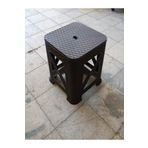 İsabet 4 Adet Mevsim Kalin Rattan Tabure & Sandalye & Oturak