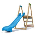 Isafe S0073 Ahşap Çocuk Parkı Ekipmanı Kaydırak