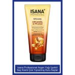 Isana 200 ml Çok Yıpranmış Kuru Saçlar İçin Argan Yağı İçerikli Krem Doğal Bakım