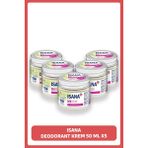 Isana Deodorant Krem 50 ml X5 Adet (5'li) - 250 ml