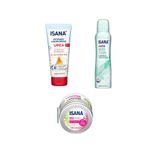 ISANA DEODORANT KREM+ ISANA EL KREMİ + ISANA TRAŞ KÖPÜĞÜ ÜÇLÜ AVANTAJLI SET