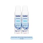 ISANA Ferah Kokulu 150 ml Kadın Sprey Deodorant X2 Adet