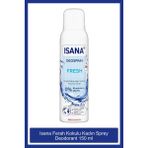 Isana Ferah Kokulu Deodorant Sprey 150 ml 48 Saate Kadar Etkili Unisex Kullanım İçin