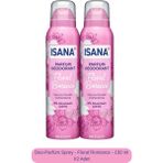 ISANA Floral Romance Deo-Parfüm Sprey 300 ml Unisex Kullanıma Uygun Çiçeksi Koku