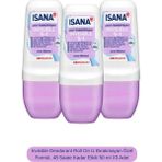 Isana Invisible Deodorant Roll On Iz Bırakmayan Özel Formül, 48 Saate Kadar Etkili 50 ml X3 Adet - 150 ml