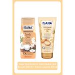Isana Kuru Ciltler İçin Nemlendirici Vücut Bakım Seti 200 ml Argan Yağı İçeren Krem