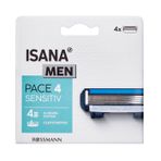 Isana Men Tıraş Bıçağı 4 Bıçaklı, 4'lü Yedek 1 adet