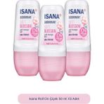 Isana Roll On Çiçek 50 ml Unisex Deodorant 3 Parça Soft Blossom Koku ile Ferahlatıcı Etki