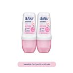 ISANA Roll On Çiçek 50 ml X2 Adet