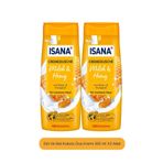 ISANA Süt Ve Bal Kokulu Duş Kremi 300 ml X2 Adet