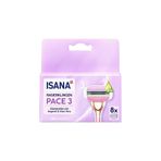 Isana Tıraş Bıçağı 3 Bıçaklı Sistem Yedek 8'li