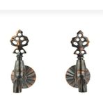 İsaoğlu Kurna Musluğu Antik Siyah Komple Set Kurna Hamam Tası Vintage Model