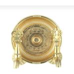 İsaoğlu Kurna Musluğu Hamam Musluğu Komple Set Hamam Tası Gold Kurna Bataryası Lavabo Musluğu - Altın