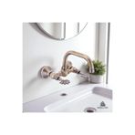 İSAOĞLU YAPI Antik Gold Klasik Armatür, Duvardan Pirinç Musluk
