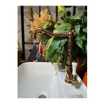 İSAOĞLU YAPI Bronz Mutfak Bataryası Vintage Tasarım Evye Armatür Bakır Zen Design