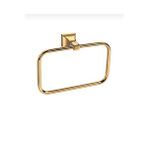 İsaoğlu Yapı Gold Banyo Havluluk Salda Design Pirinç Banyo Havluluk Modern Tasarım Altın