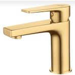 İsaoğlu Yapı Gold Lavabo Bataryası Gold Lavabo Musluğu Modern Tasarım Altın Lavabo Armatür