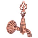 İSAOĞLU YAPI Kurna Musluğu Bakır Hamam Musluğu Bronz Musluk Pirinç