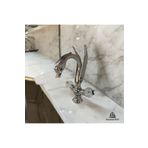 İSAOĞLU YAPI Lavabo Bataryası El Yapımı Özel Tasarım Pirinç Lavabo Armatür