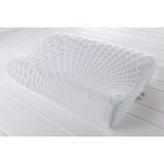 İşbir Yatak Visco Air XL Granül Jelli Boyun Destekli Visco Yastık - 60 x 40 cm - Mavi