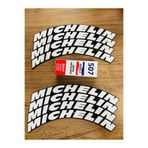 İŞCAN MOTOR 25CM Motosiklet Ve Otomobil Lastik Yazısı Sticker 8 Adet + Yapıştırıcı