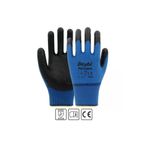 Isci Eldiveni Nitril Zebra Mavi Siyah 5 Cift