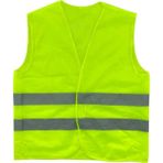 Işçi Ikaz Fosforlu Reflektörlü Yelek Standart Sarı Ikaz Yelek Işçi