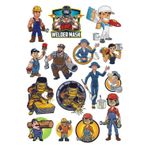 İşçi Sticker Set-2 15 Parça Telefon, Tablet, Defter, Laptop Sticker