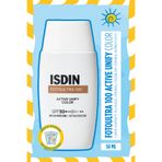 ISDIN Fotoultra 100 Active Unify Color Spf 50 Leke Karşıtı ve Ton Eşitleyici Renkli Yüz Güneş Kremi 50 ml