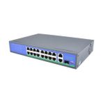 İsee Isee Switch ISS-1018P 16 Port Poe Switch (250W)+2 Port GB Uplınk 250M Aktif Poe