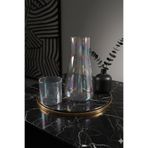 iselahome Noctea Borosilikat Cam Başucu Sürahi & Bardak Seti 1 lt