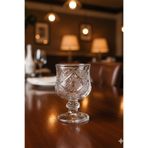 iselahome Rovella Kristal Kesme 6 Adet Kahve Yanı Su / Şerbet Bardağı 55 ml