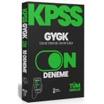 İsem 2024 KPSS GYGK 10 DENEME DİJİTAL ÇÖZÜMLÜ
