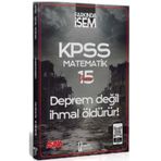 İsem Yayıncılık SÜPER FİYAT - İsem 2025 KPSS Matematik Aşina 15 Deneme Çözümlü İsem Yayınları