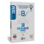 İsem Yayınları 8. Sınıf LGS 1. Dönem Fen Bilimleri 10 Branş Deneme