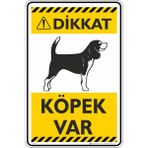 İsg Tabelam 25X35CM/KOMPOZIT/DIKKAT! Köpek Var/v4