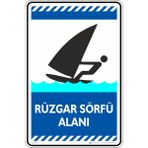 İsg Tabelam 25X35CM/KOMPOZIT/RÜZGAR Sörfü Alanı - 25 x 35 cm - Kompozit Levha
