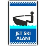 İsg Tabelam 35X50CM/KOMPOZIT/JET Ski Alanı - 35 x 50 cm - Kompozit Levha