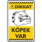 İsg Tabelam 50X70CM/ETIKET/DIKKAT! Köpek VAR/V15