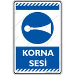 İsg Tabelam Korna Sesi/25x35cm/kompozit - 25 x 35 cm