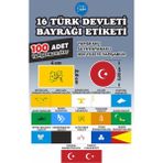 İsg Tabelam Türk Devletleri Bayrak Etiketleri