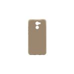 İshe Huawei Y7 Prime Kılıf Esnek ve Soft Silikon Kapak Lupsy Kapak - Gold